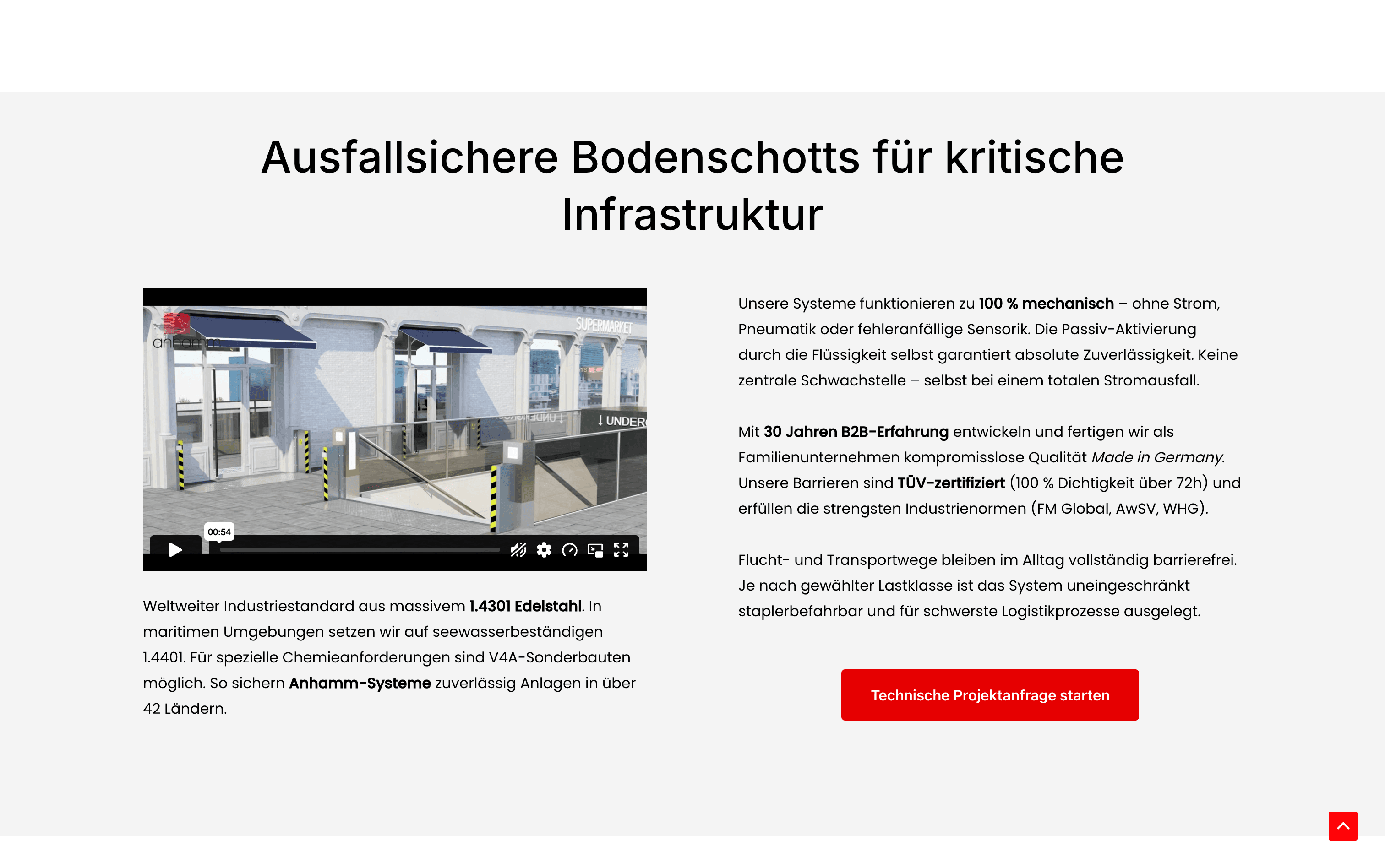 Thumbnail for Anhamm industrial liquid barrier product interface