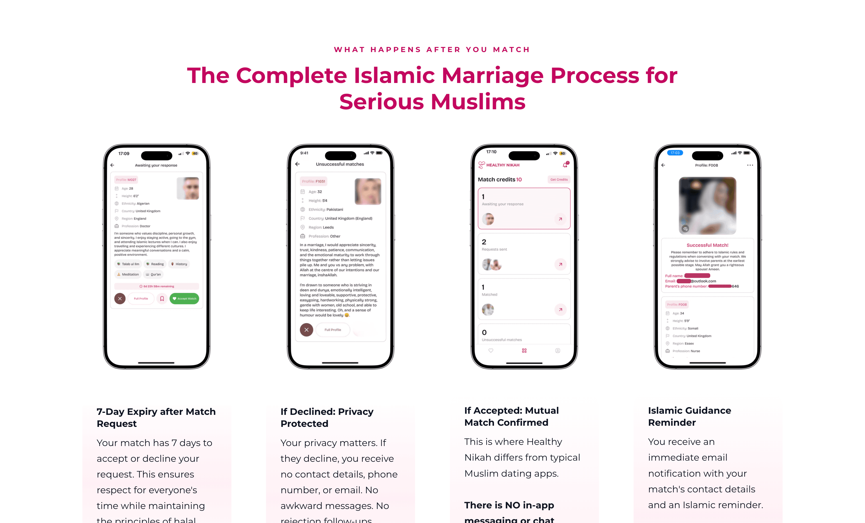 Thumbnail for Healthy Nikah website screenshot 7