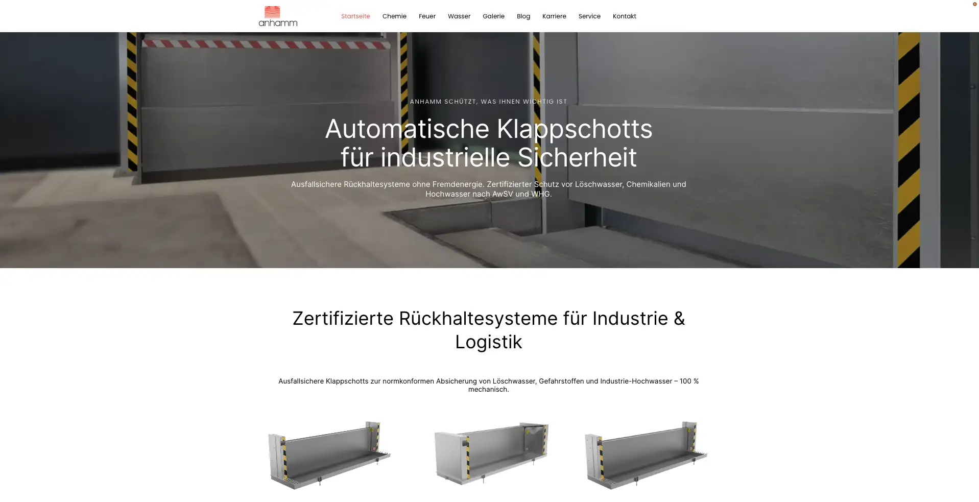 Anhamm Website Preview